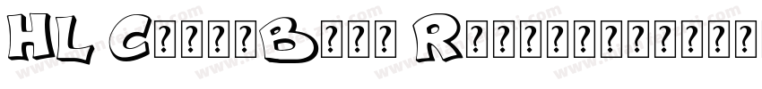 HL ComicBoom Regular字体转换